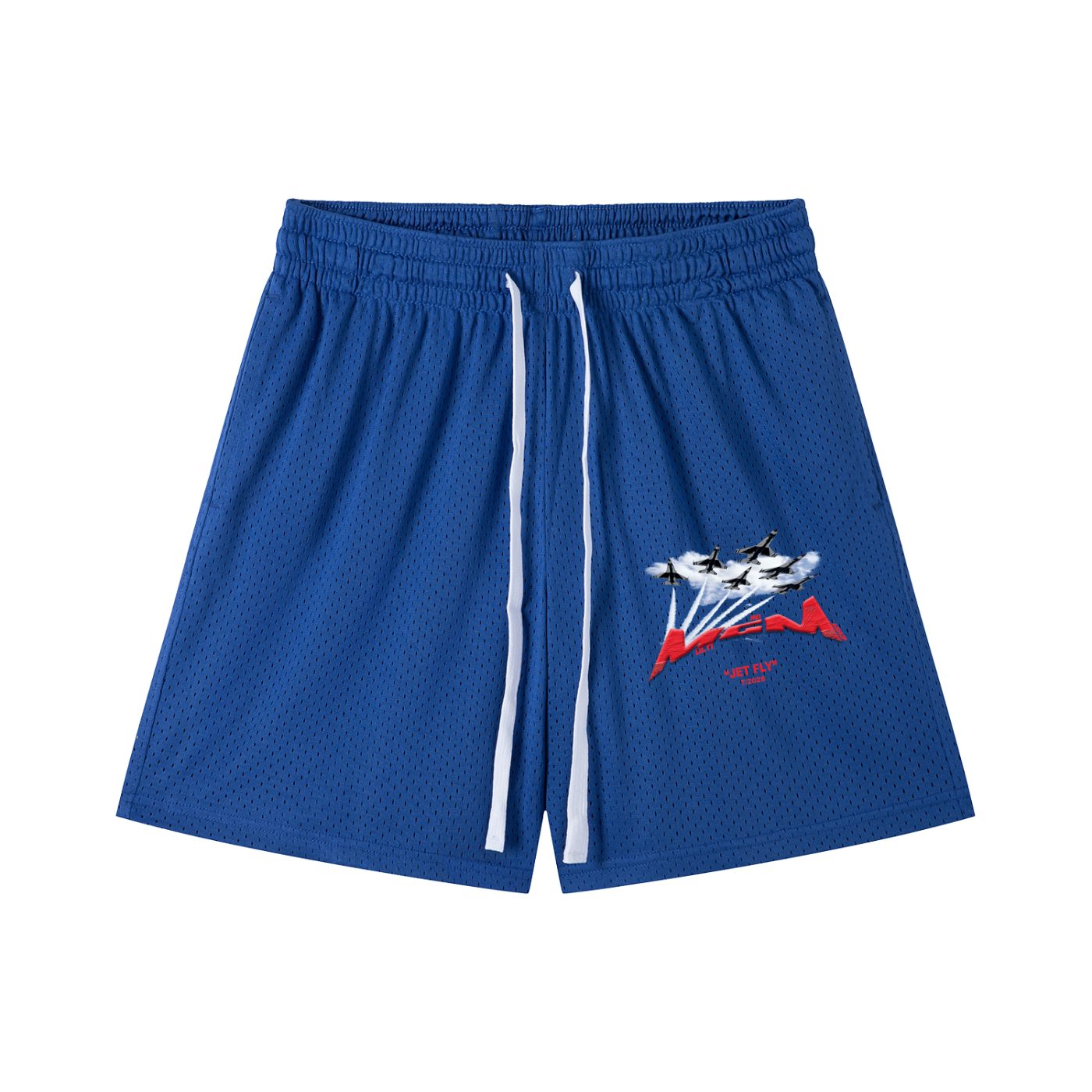 Mesh Drawstring Shorts "Jet Fly" July drop