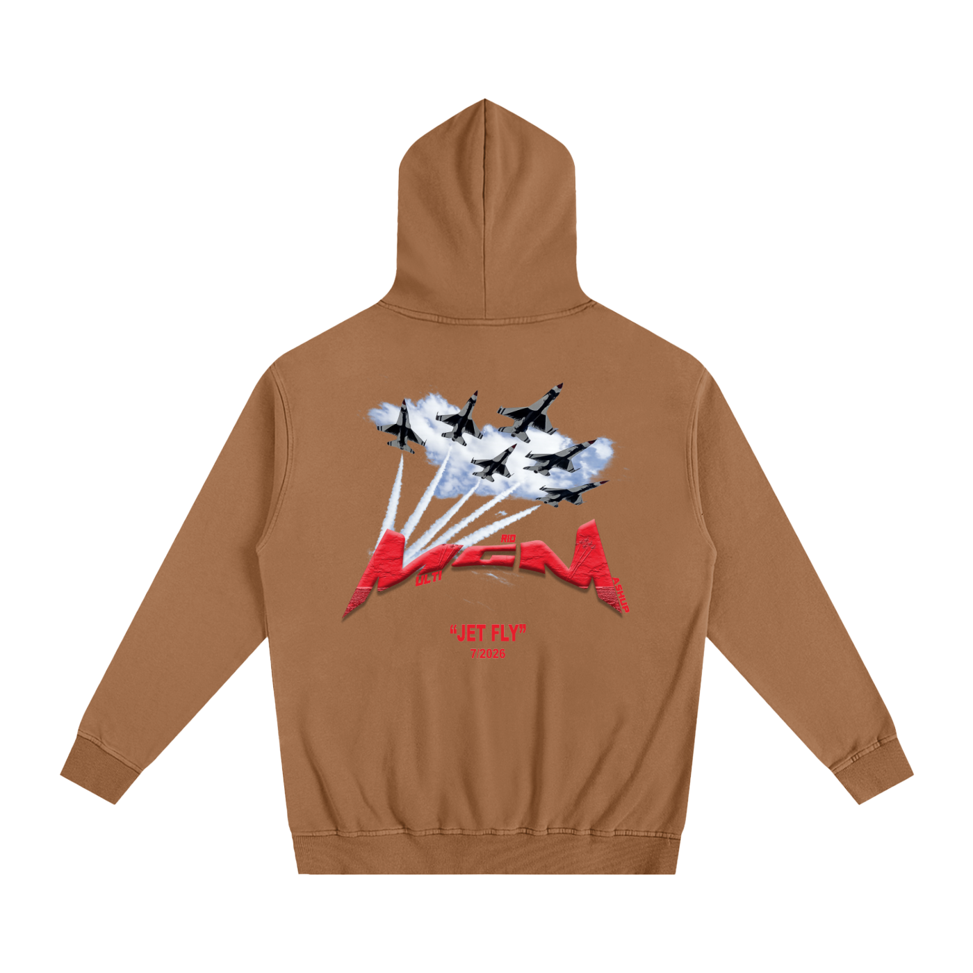 Oversized Essential Hoodie "Jet Fly" July drop