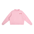 Essential Fleece Mock-Neck Crew Sweatshirt "Jet Fly" July drop
