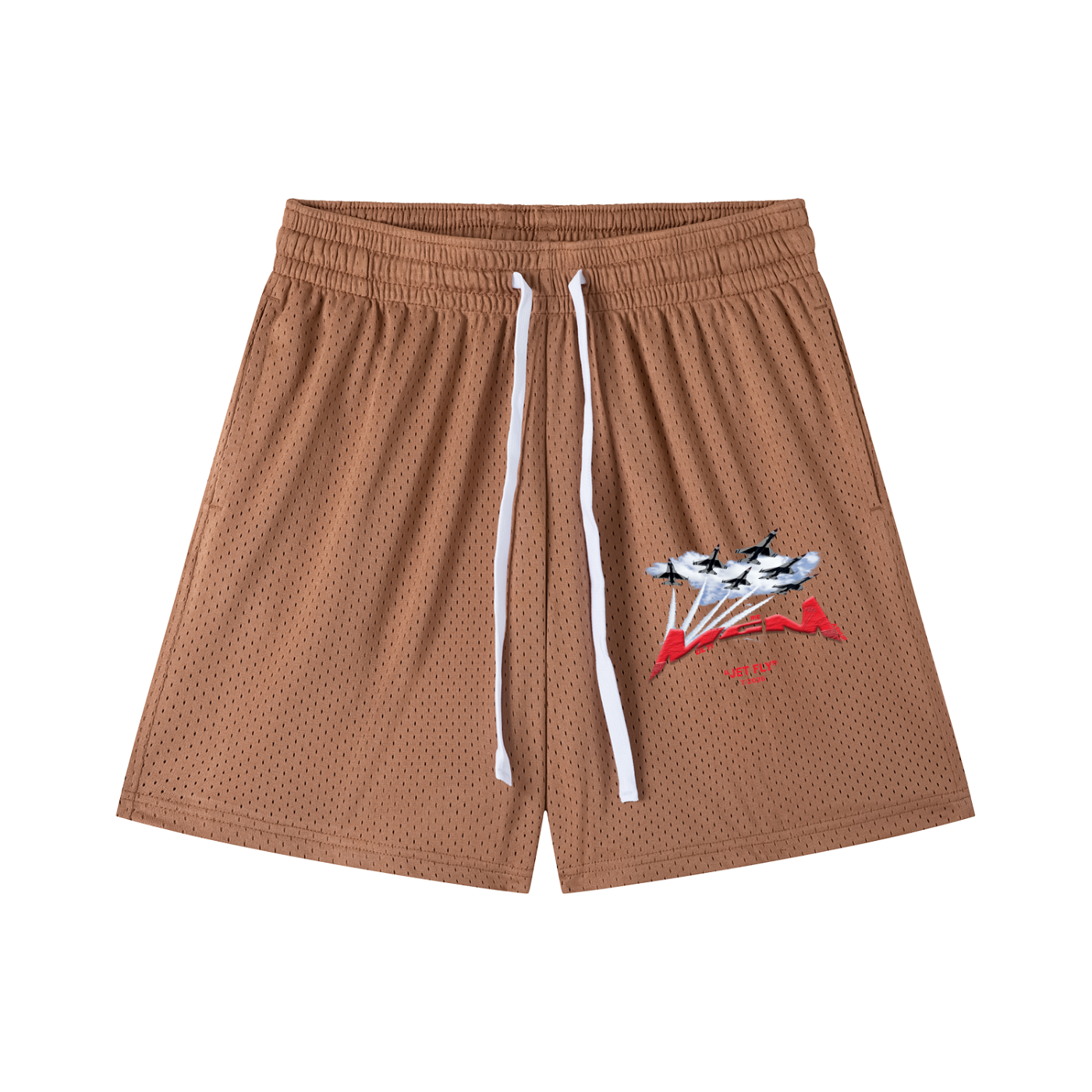Mesh Drawstring Shorts "Jet Fly" July drop