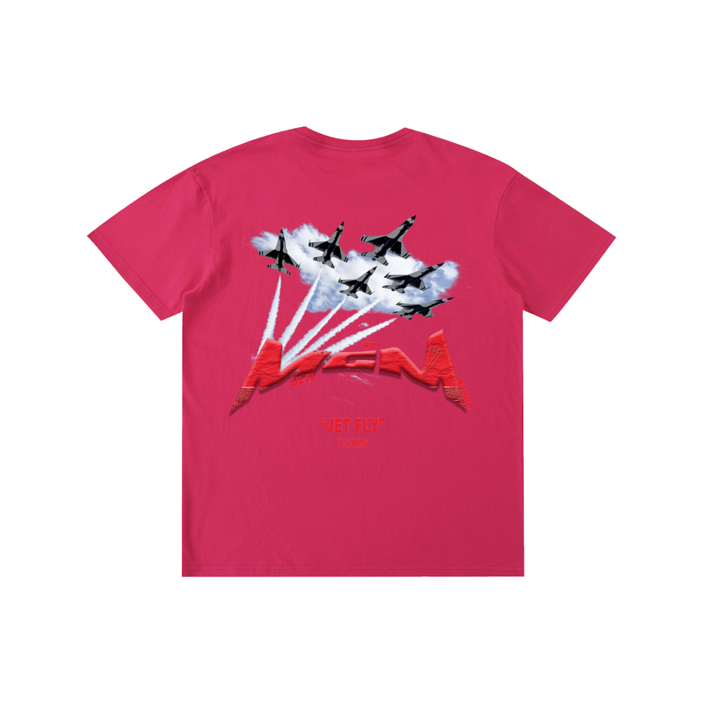 Pure Cotton Unisex T-Shirt "Jet Fly" July Drop
