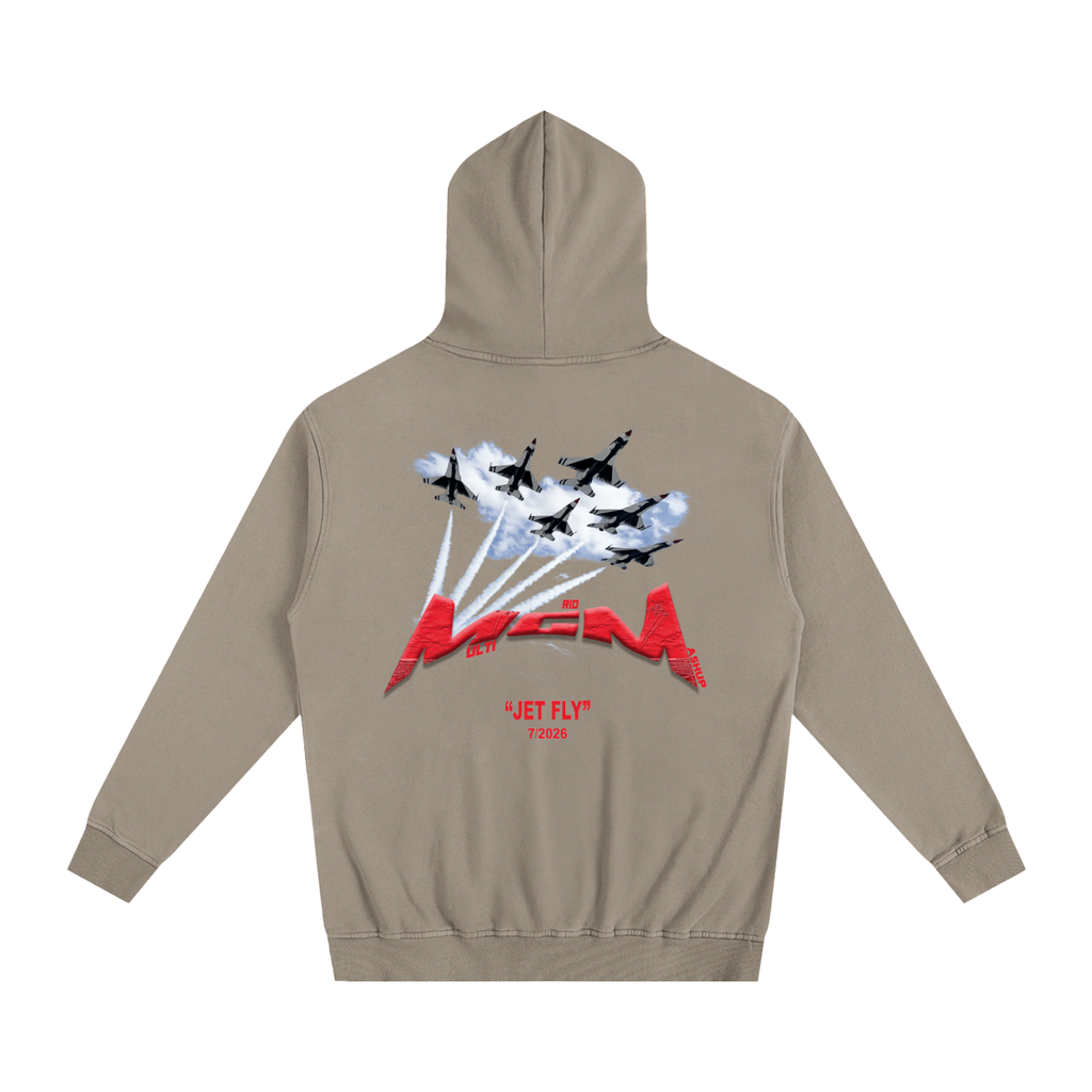 Oversized Essential Hoodie "Jet Fly" July drop
