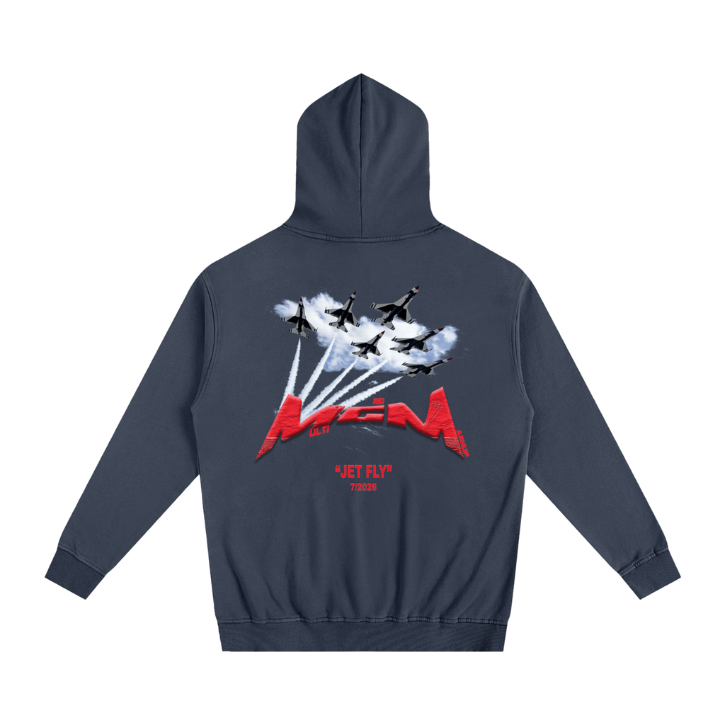 Oversized Essential Hoodie "Jet Fly" July drop