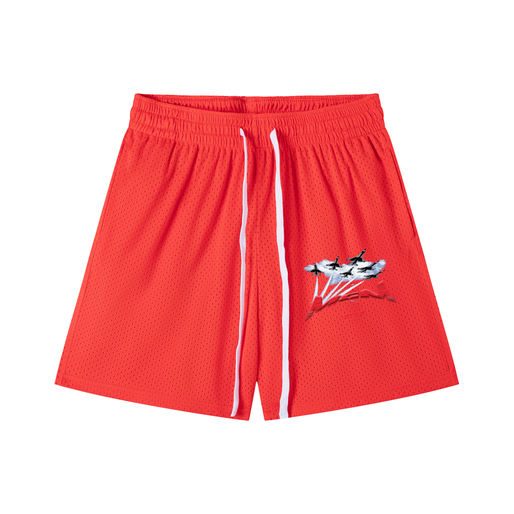 Mesh Drawstring Shorts "Jet Fly" July drop