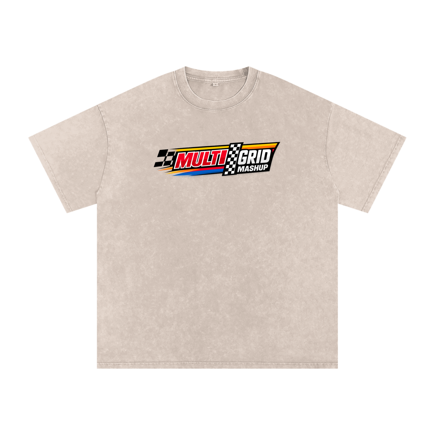 "Multi Grid" Tee